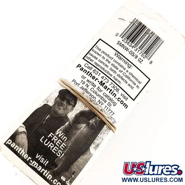  Panther Martin 6 Double Trouble с силіконом, золото, 14 г, воблер #11826