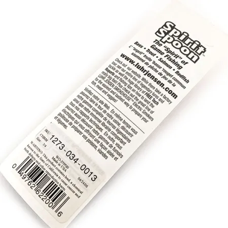 Luhr Jensen Spirit Spoon, нікель, 21 г, блесна коливалка (колебалка) #17468