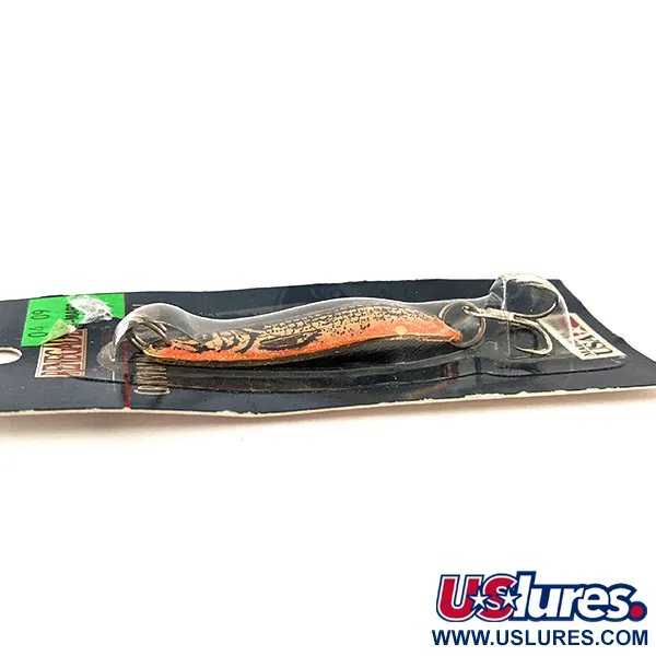 Renegade Crystalinа Spoon, чорний/золото/помаранчевий - Honeycomb Series, 11 г, блесна коливалка (колебалка) #11830