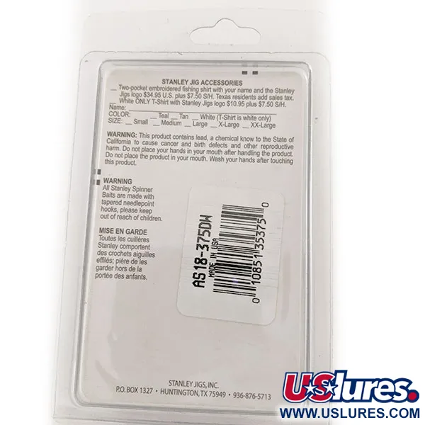 Stanley Jigs Stanley Platinum Babyby Wedge, , 11 г, до рибалки #11833