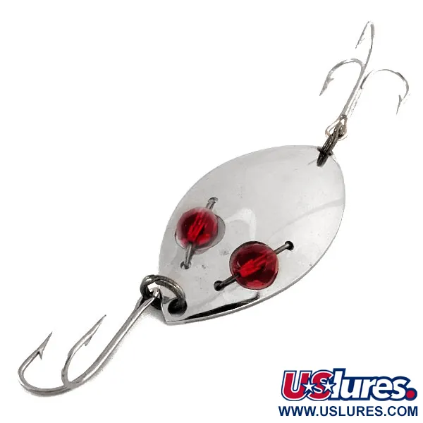 Eppinger Red Eye Junior, нікель/червоний, 13 г, блесна коливалка (колебалка) #11846