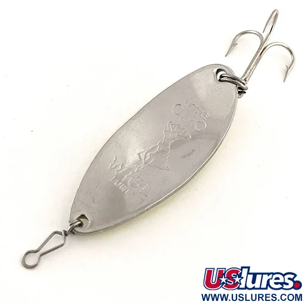 Seneca Little Cleo (Hula Girl, UV - світиться в ультрафіолеті), жовтий/червоний/нікель, 14 г, блесна коливалка (колебалка) #11864