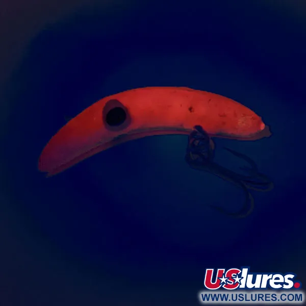 Yakima Bait Worden's Flatfish F5, неоновий рожевий, 2 г, воблер #11871