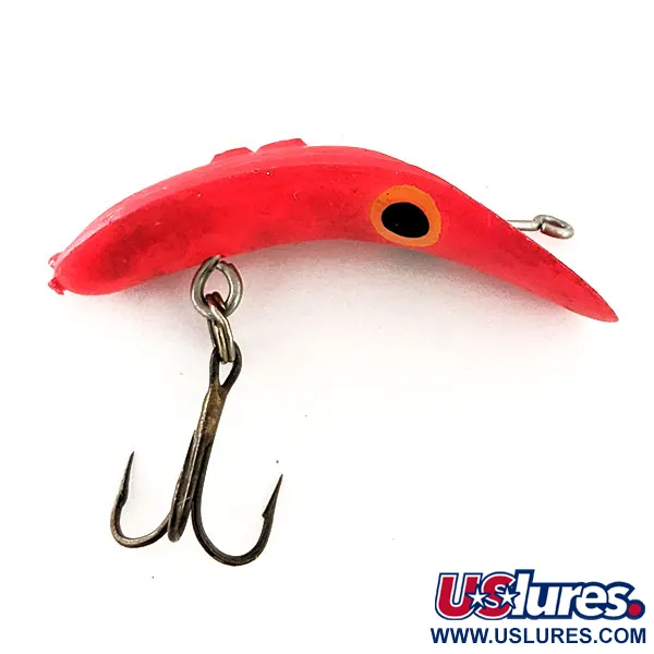 Yakima Bait Worden's Flatfish F5, неоновий рожевий, 2 г, воблер #11871