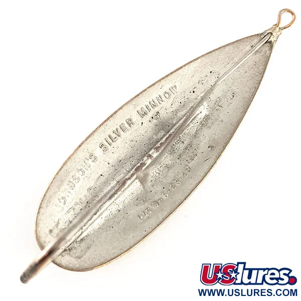  Незачіпляйка Johnson Silver Minnow, срібло, 21 г, блесна коливалка (колебалка) #11903