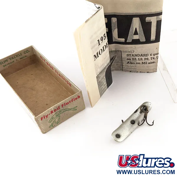 Flatfish F4 Helin Tackle, SL (Silver), 1,4 г, воблер #11911