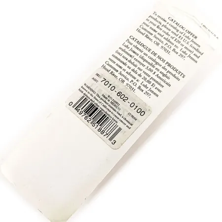 P.J.POP Luhr Jensen дерево, ручна робота, Pearl/червоний, 17 г, воблер #11935