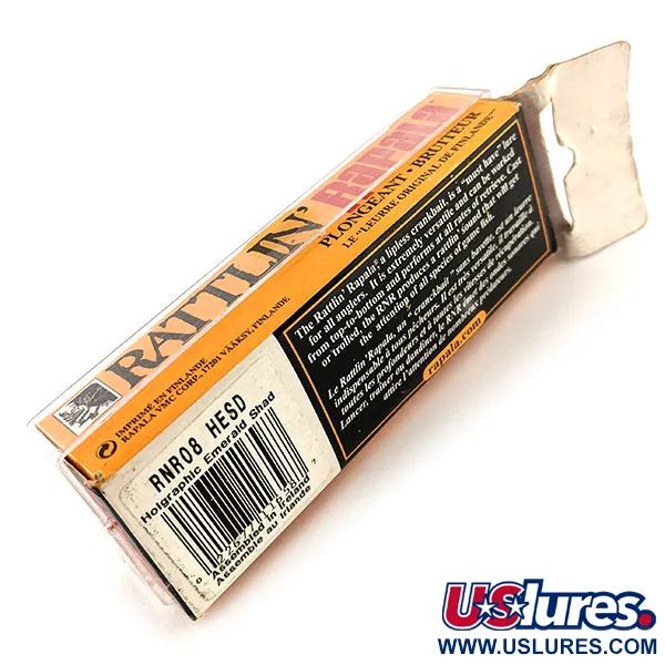 Rapala Rattl'n Rap 08, HESD, 20 г, воблер #11954