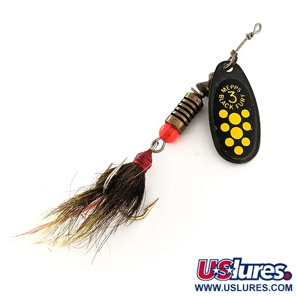 Mepps Black Fury 3 Dressed (з хвосту білки)