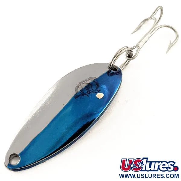 Eppinger Dardevle Devle-Dog 5200, нікель/синій, 7 г, блесна коливалка (колебалка) #11972