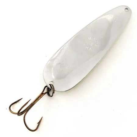 Worth Chippewa Steel Spoon UV, нікель/жовтий/чорний UV, 17 г, блесна коливалка (колебалка) #20137