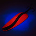   Worth Chippewa Steel Spoon UV (світиться в ультрафіолеті), червоний/нікель, 28 г, блесна коливалка (колебалка) #19691