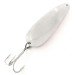 Worth Chippewa Steel Spoon UV (світиться в ультрафіолеті), білий/рожевий/нікель, 35 г, блесна коливалка (колебалка) #14005
