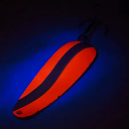 Worth Chippewa Steel Spoon UV (світиться в ультрафіолеті), неоновий рожевий/нікель, 35 г, блесна коливалка (колебалка) #12028