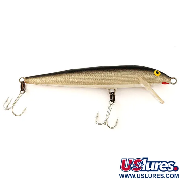 Rapala Original Floater F9, S (Silver), 4 г, воблер #12031
