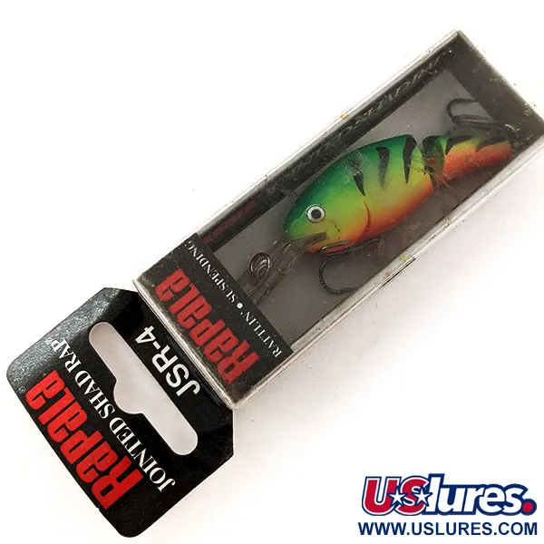 Rapala Shad Rap Jointed RS 04, FT (Fire Tiger), 5 г, воблер #12060