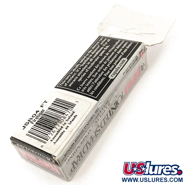 Rapala Shad Rap Jointed RS 04, FT (Fire Tiger), 5 г, воблер #12060