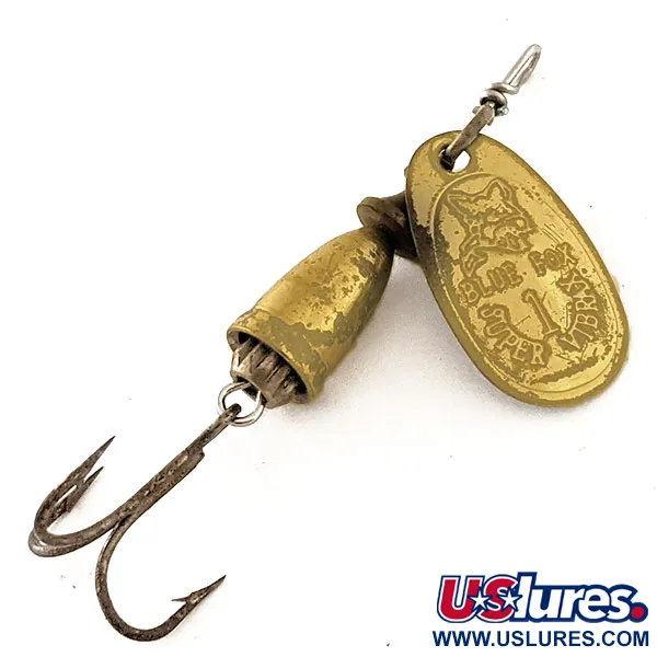  Blue Fox Super Vibrax 1, латунь, 4 г, блешня оберталка (вертушка) #12061