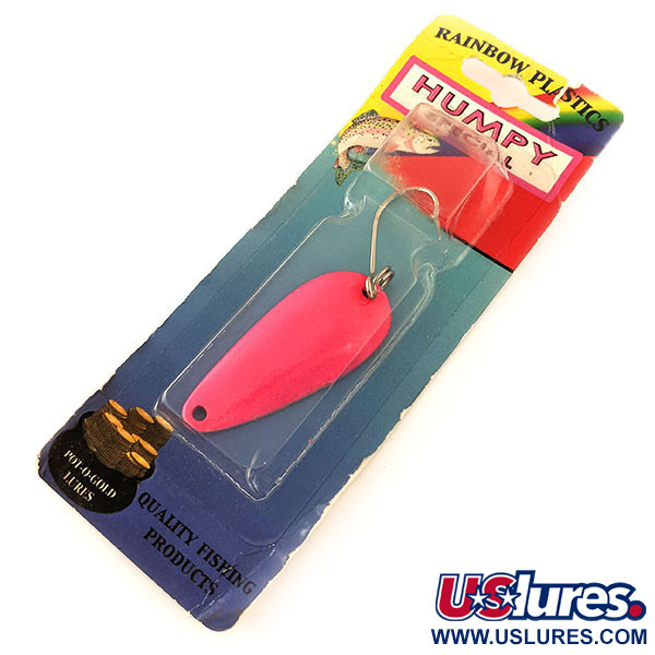  Rainbow Plastics Humpy Special UV (світиться в ультрафіолеті), неоновий рожевий, 7 г, блесна коливалка (колебалка) #12077