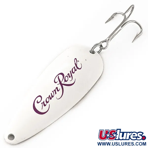 Worth Crown Royal, білий перламутр/нікель, 14 г, блесна коливалка (колебалка) #12170