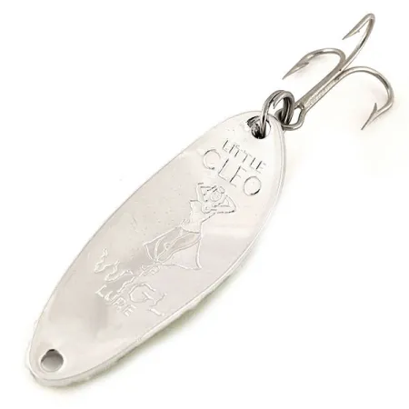 Seneca Little Cleo (Hula Girl), зелений/нікель, 10 г, блесна коливалка (колебалка) #12189