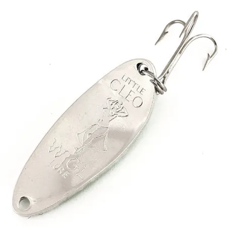 Seneca Little Cleo (Hula Girl, світиться в темряві), зелений/білий/нікель, 10 г, блесна коливалка (колебалка) #12190