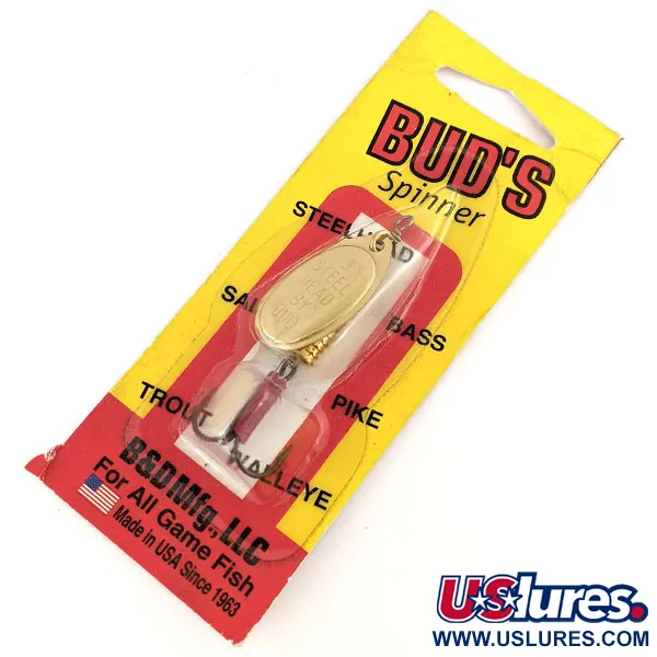 Yakima Bait Steel Head 3 by Bud, золото, 7 г, блешня оберталка (вертушка) #12204