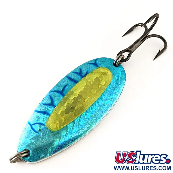  Blue Fox Rattlin Pixee, жовтий/синій, 24 г, блесна коливалка (колебалка) #12216