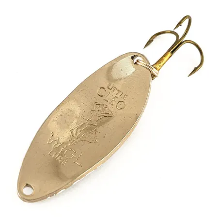 Seneca Little Cleo (Hula Girl), золото/білий/чорний, 18 г, блесна коливалка (колебалка) #12219