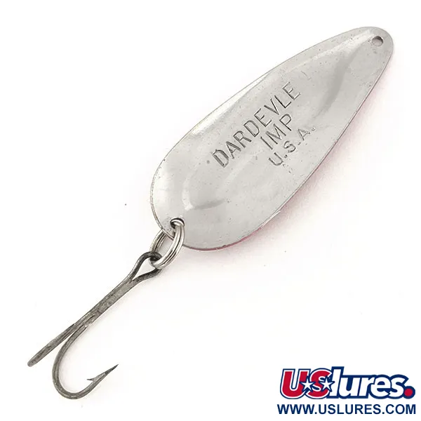 Eppinger Dardevle Imp, червоний/білий/нікель, 11 г, блесна коливалка (колебалка) #12230