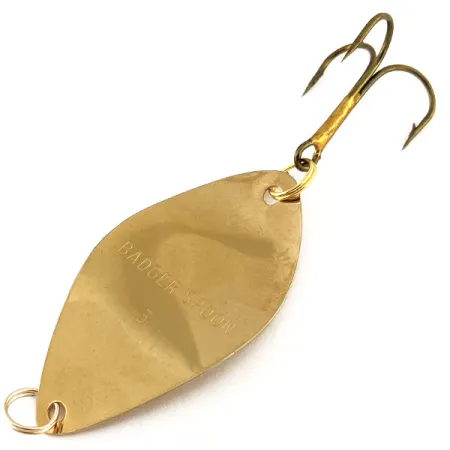 Seneca Badger Spoon 3, золото, 7 г, блесна коливалка (колебалка) #12231