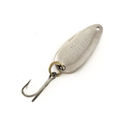 Nebco Flashbait 466, Чорний/білий/нікель, 1 г, блесна коливалка (колебалка) #12249