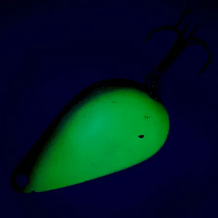 Acme K.O. Wobbler UV (світиться в ультрафіолеті), жовтий/зелений, 21 г, блесна коливалка (колебалка) #12258