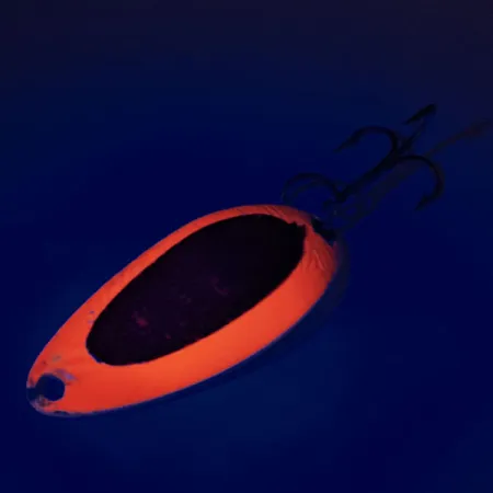 Eppinger Dardevle Devle-Dog 7900 UV (світиться в ультрафіолеті), червоний/нікель, 7 г, блесна коливалка (колебалка) #12262