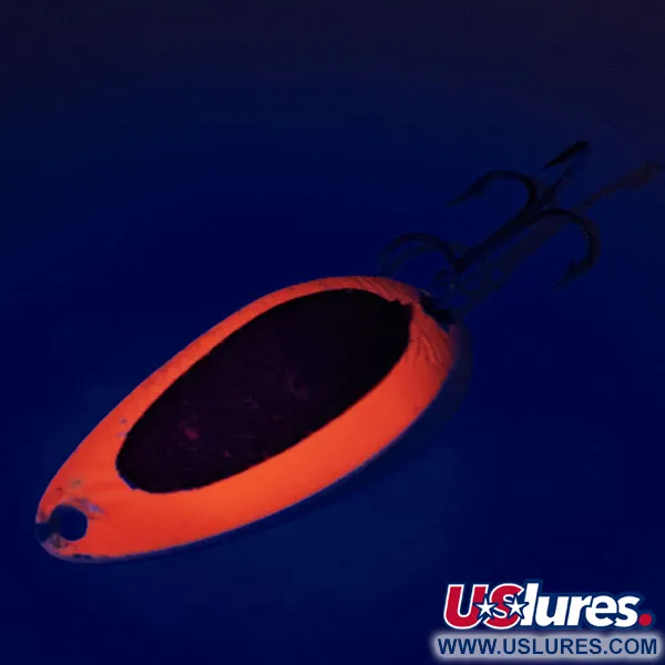 Eppinger Dardevle Devle-Dog 7900 UV (світиться в ультрафіолеті), червоний/нікель, 7 г, блесна коливалка (колебалка) #12262