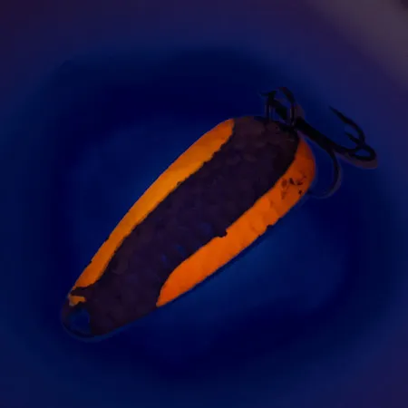 Acme Wonderlure UV (світиться в ультрафіолеті), Карбоване золото/помаранчевий, 11 г, блесна коливалка (колебалка) #12265