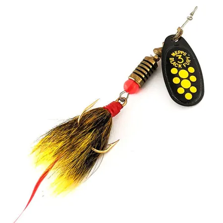 Mepps Black Fury 3 Dressed (з хвосту білки)