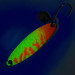 Luhr Jensen Needlefish 1 UV (світиться в ультрафіолеті), жовтий/червоний/білий, 2 г, блесна коливалка (колебалка) #12328