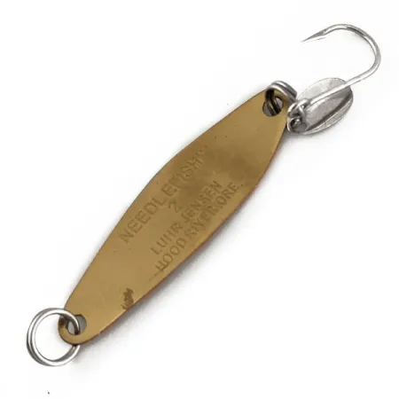 Luhr Jensen Needlefish 2, Fire Tiger/золото, 3 г, блесна коливалка (колебалка) #12329