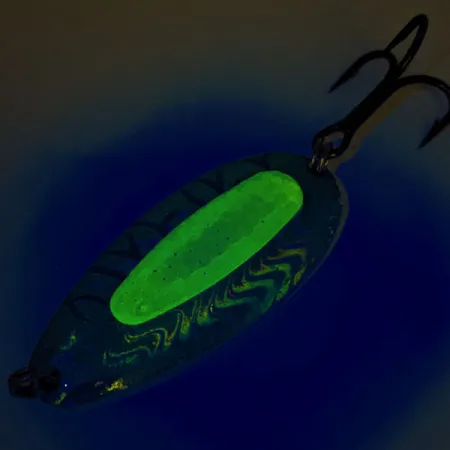 Blue Fox Rattlin Pixee, райдужний оселедець/жовтий, 24 г, блесна коливалка (колебалка) #12336