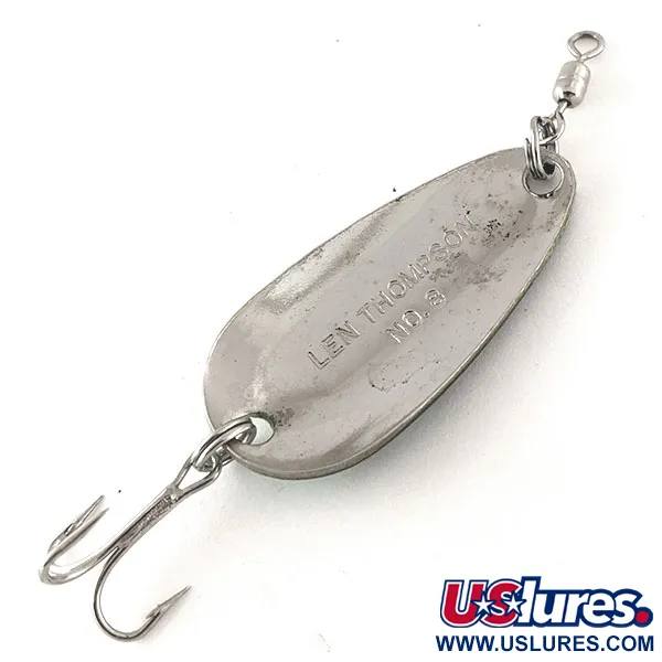  Len Thompson #8 UV (світиться в ультрафіолеті), Fire Tiger, 7 г, блесна коливалка (колебалка) #12339