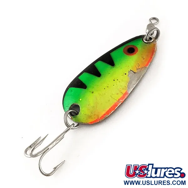  Len Thompson #8 UV (світиться в ультрафіолеті), Fire Tiger, 7 г, блесна коливалка (колебалка) #12339