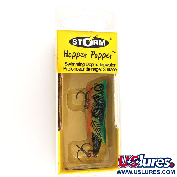  Storm Hopper Popper, Fire tiger, 2 г, воблер #12357