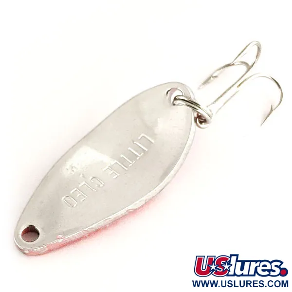  Little Cleo Seneca, червоний/чорний/нікель, 5 г, блесна коливалка (колебалка) #12366