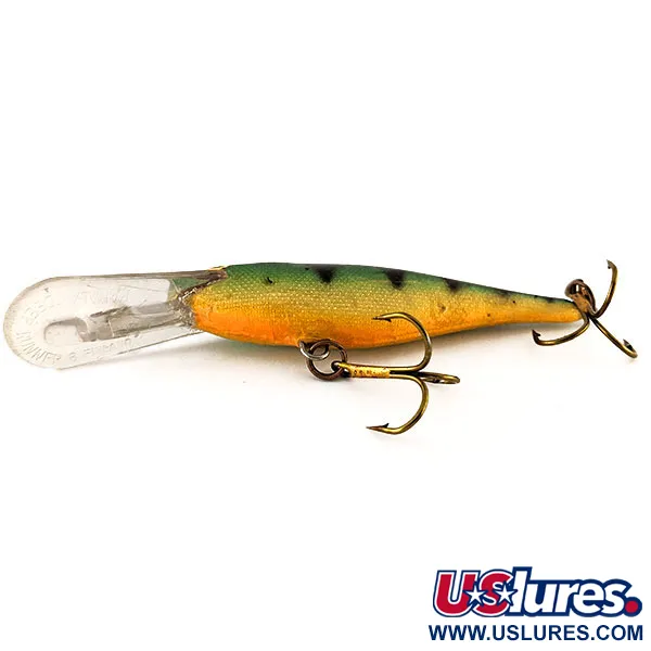 Rapala Shad Rap Deep Runner 08, Fire Tiger, 11 г, воблер #12367