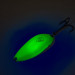 Eppinger Dardevle Devle-Dog 5400 UV (світиться в ультрафіолеті), жовтий/зелений/нікель, 14 г, блесна коливалка (колебалка) #12409