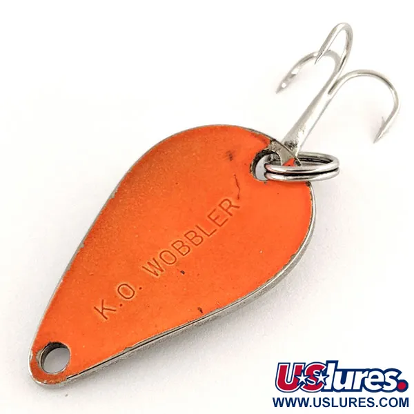 Acme K.O. Wobbler, нікель/помаранчевий, 7 г, блесна коливалка (колебалка) #12412
