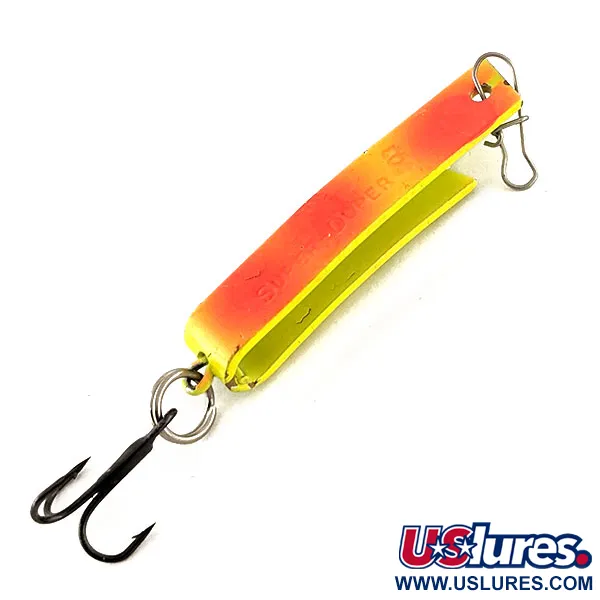 South Bend Super-Duper 503 UV (світиться в ультрафіолеті), , , блесна коливалка (колебалка) #12421