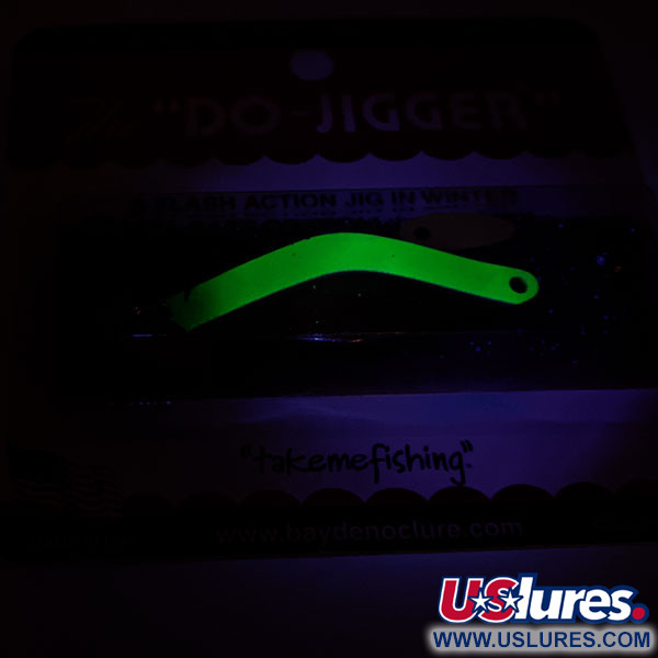  ​Bay de Noc Do-Jigger #3 UV (світиться в ультрафіолеті), Хром, 9 г, блесна коливалка (колебалка) #15639