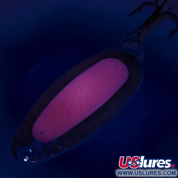 Blue Fox Pixee, карбований нікель/рожевий, 14 г, блесна коливалка (колебалка) #12446